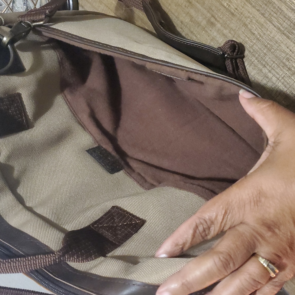 The Bradford Exchange USMC Canvas U.S. Marine Corps Messanger Tote Bag- Michelle - Picture 7 of 12